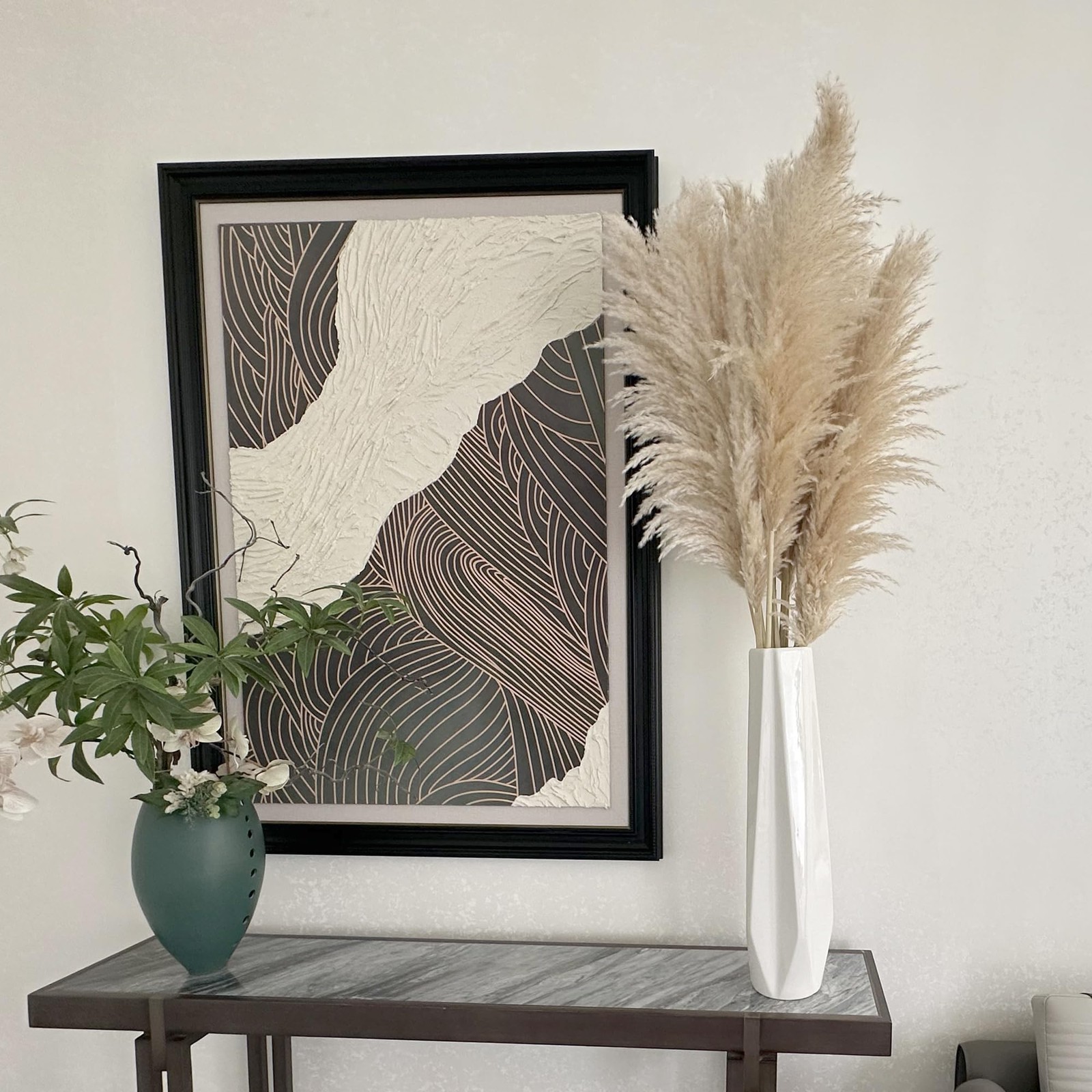 55″ inch Scarcity Natural Pampas Grass Decor Tall, pompas Grass, Tall Pampas …