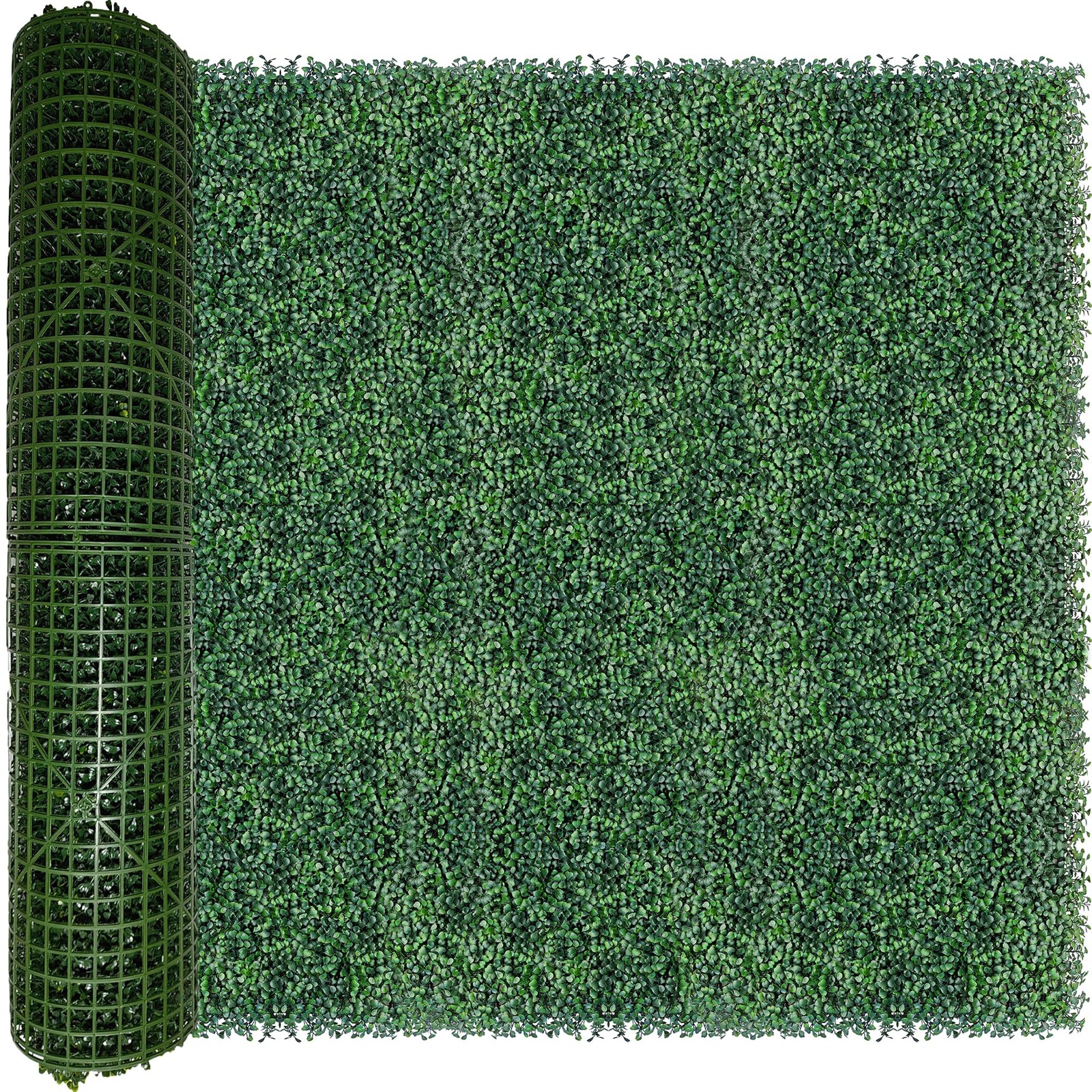 Artificial Plant Boxwood Roll Panels:54 X 120 in (45 sqft)