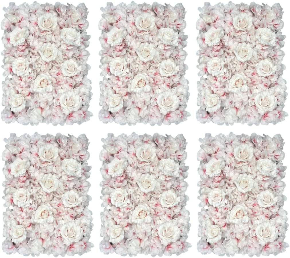 Flower Panels for Flower Wall (6 Pack) 24 Inch by 16 Inch Each | Flower Wall, Ba