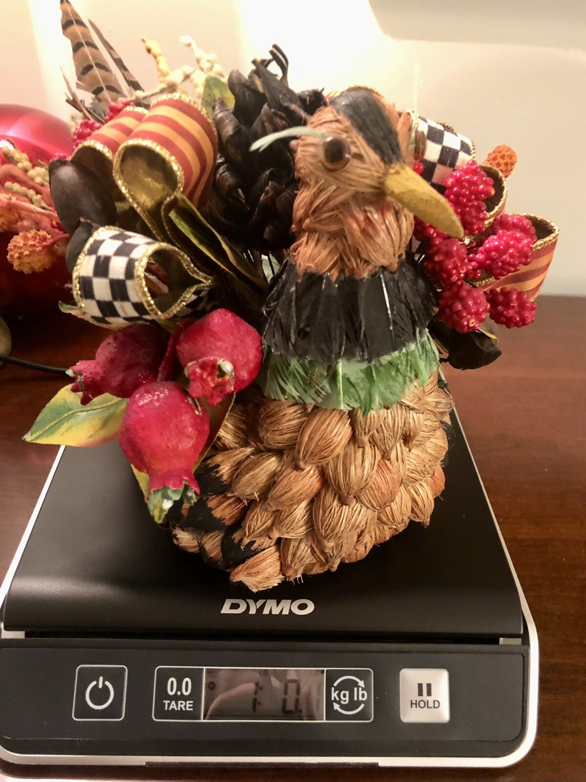 Mackenzie Childs-Bittersweet Pheasant-Centerpiece-Retired-Rare