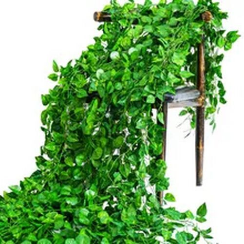 2.2m Artificial Ivy Leaves Garland Vine Creeper Plant Home And Garden Decor NEW