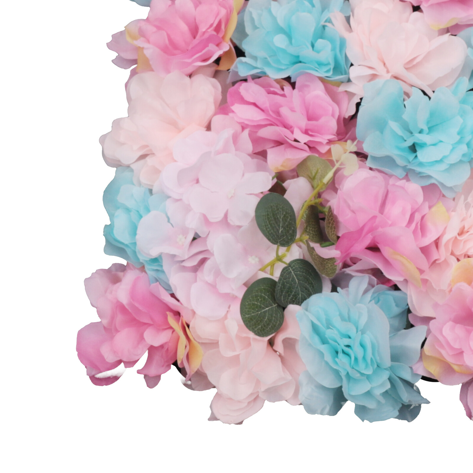 12x Artificial Flower Wall Rose Panel Floral Wedding Backdrop Decoration 60*40cm