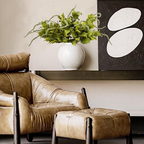Artificial Plants,Pcs 33inch Faux Stems,Faux Branches for Vase, 6 Greenery