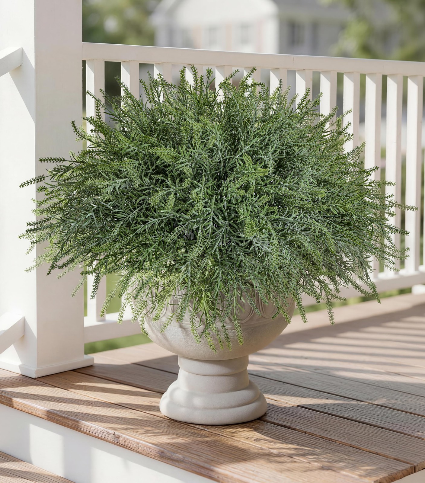 Artificial Outdoor Plants for Spring Summer Decoration,10PCS Fake Greenery Pl…
