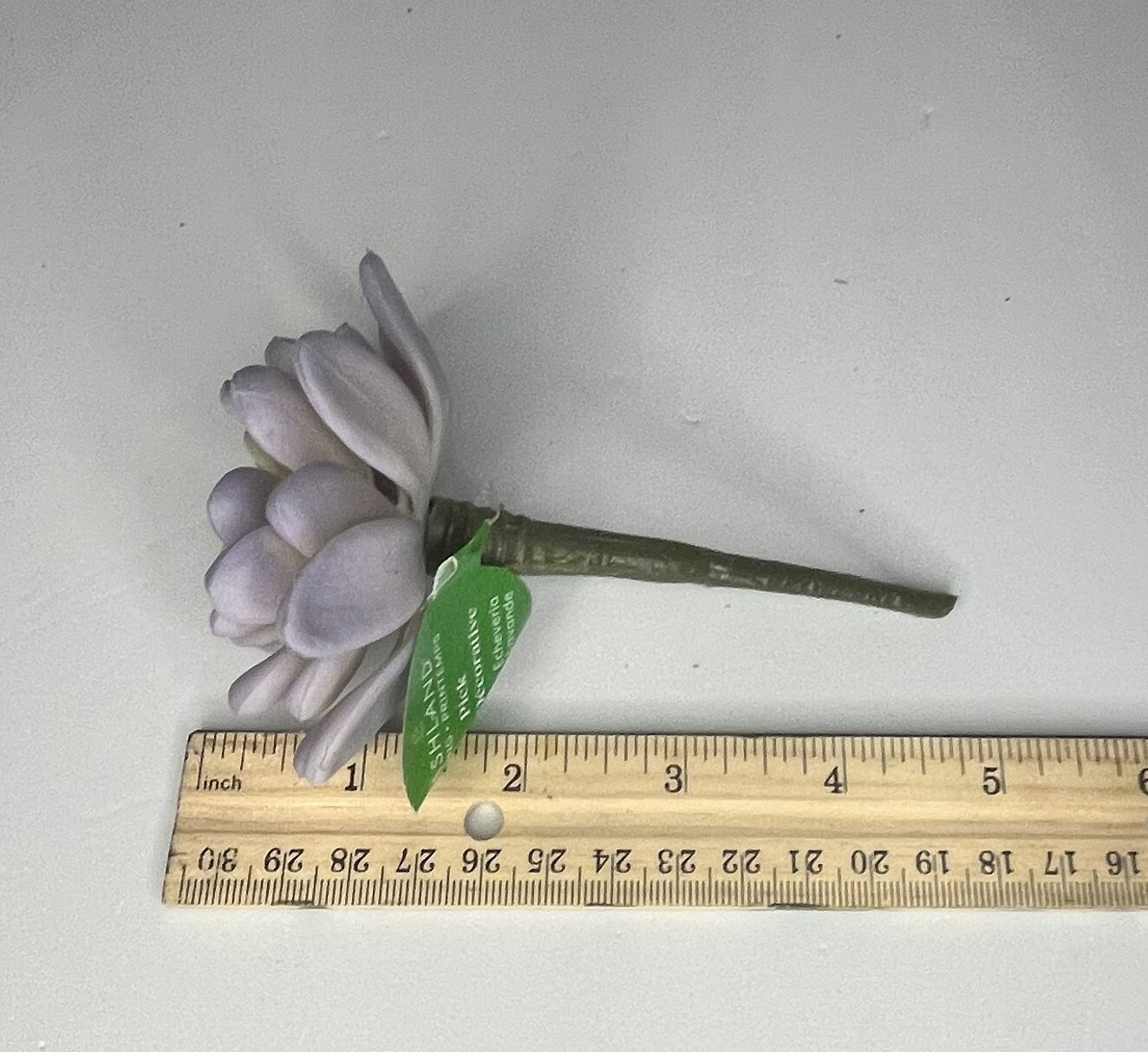 Artificial Lavender Succulents Echeveria (6) Picks Spring – OG