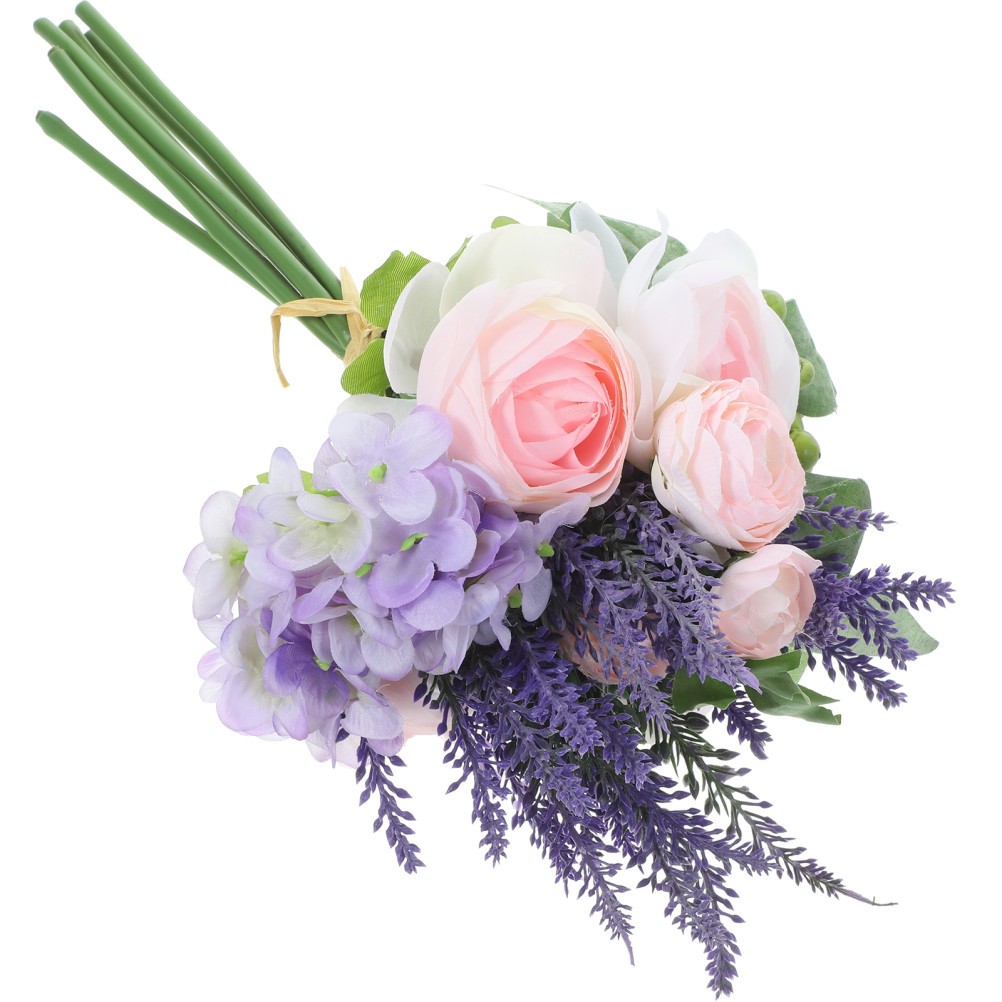 Table Decorations Artificial Flower Flowers for Wedding Roses Bouquet