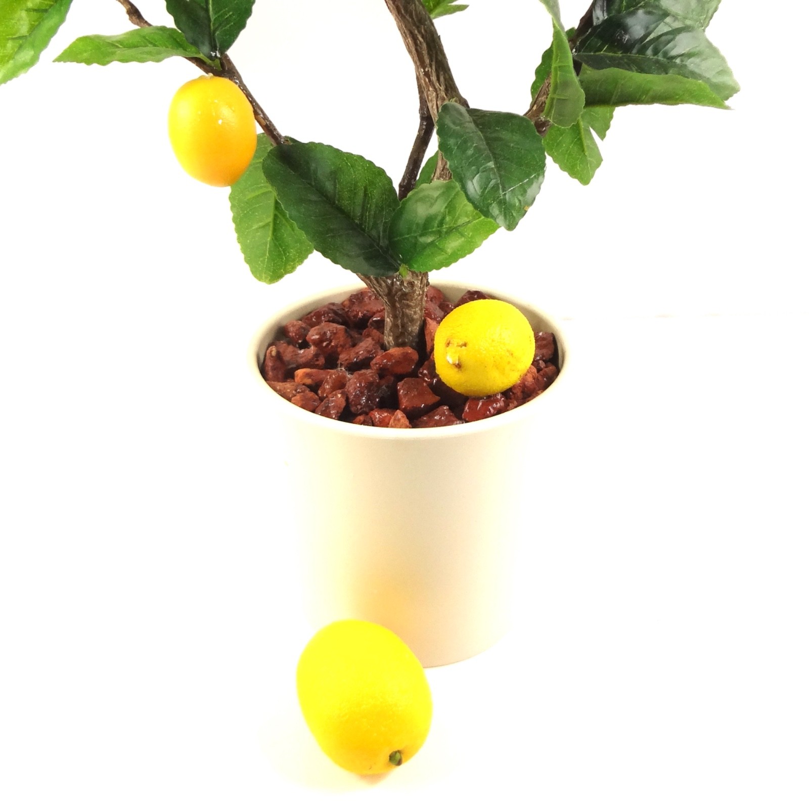 LEMON TREE 25″ (Large) Artificial Display Decoration (17 lemons)