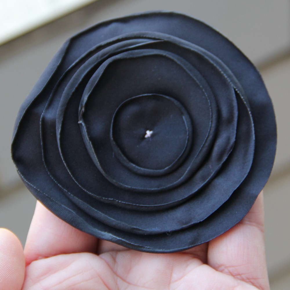7.5cm Fabric Flower Handmade Cloth Flowers Hand DIY Material Wedding Accessories