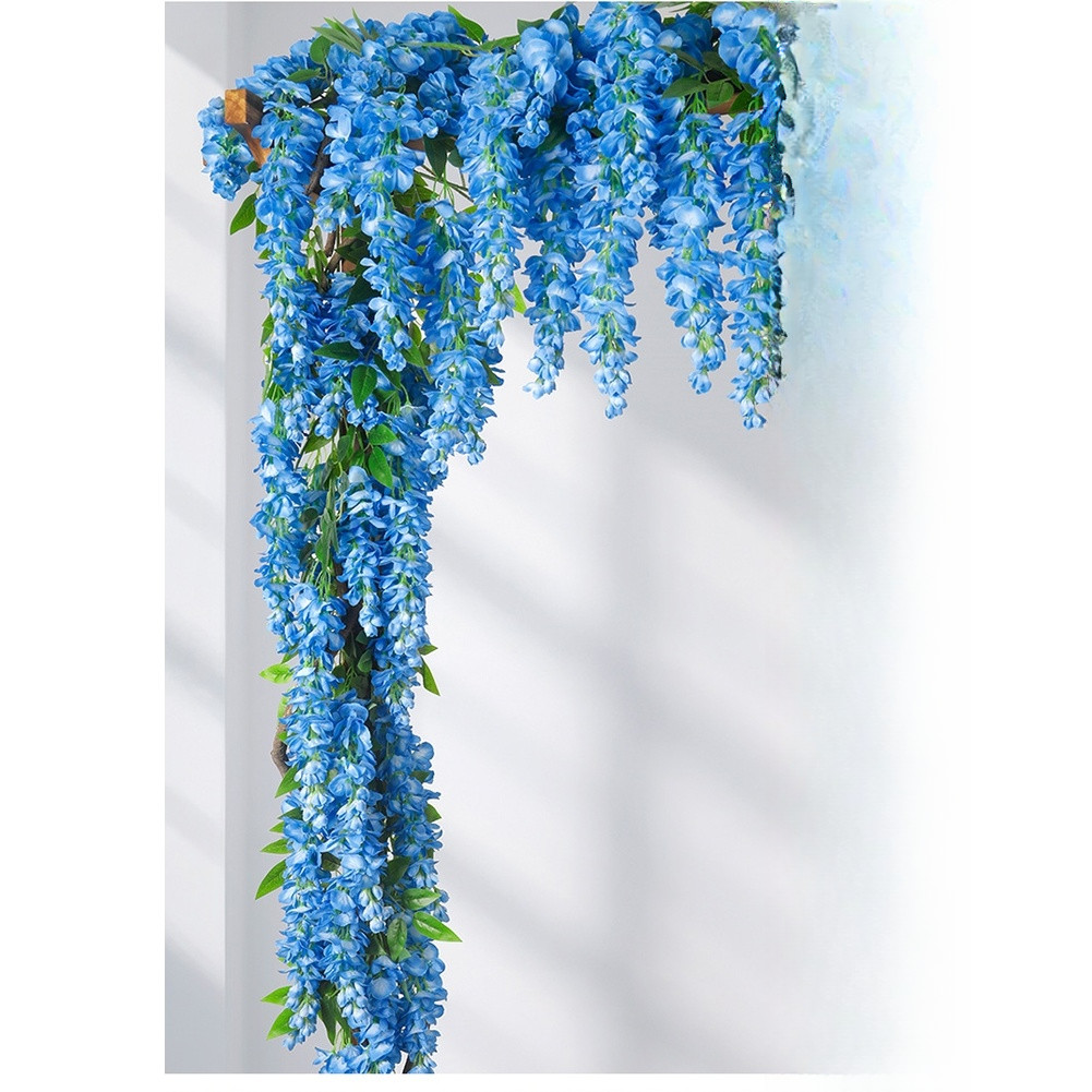 Artificial Wisteria Garland for Door Frame Wall Hanging Fireplace Mantel Decor