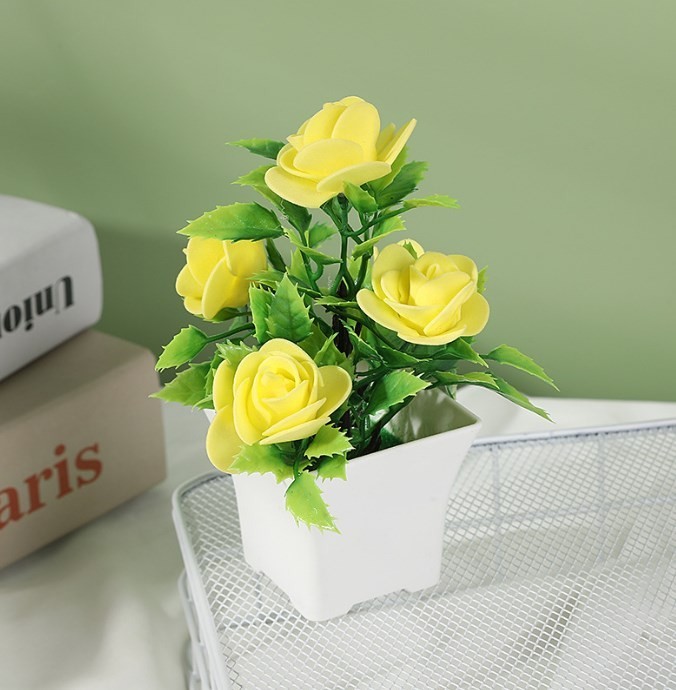 Indoor Artificial Plants with for Natural Look for Tabletop and Shelf Display