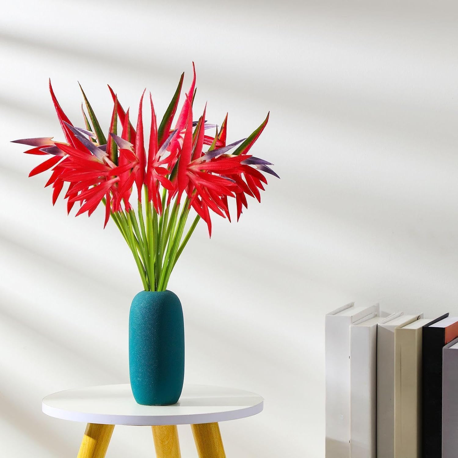 20pcs Bird of Paradise Faux Flowers – Tropical Hawaiian Decor for Home & Wedding