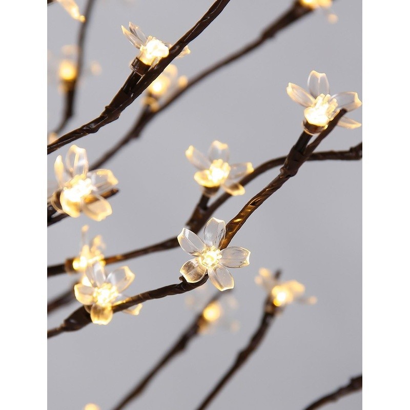 Handmade Cherry Blossom Tree Prelit LED Light Decorative Indoor Outdoor Gift New