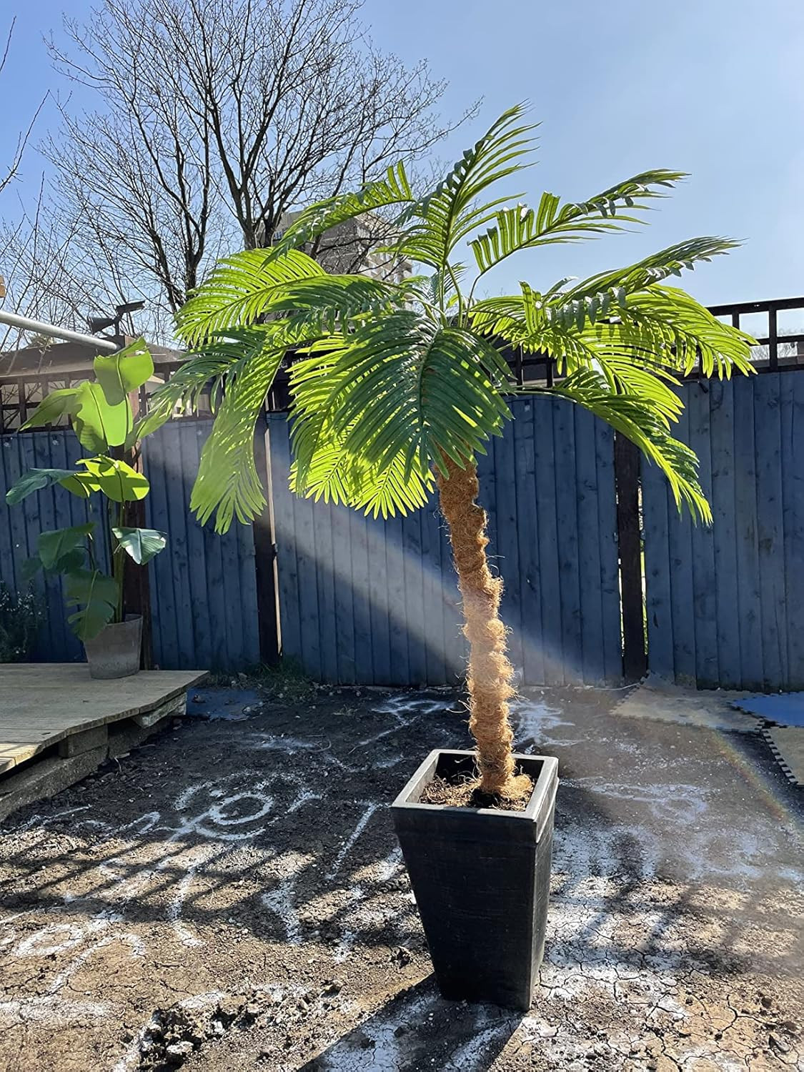 Large Artificial Palm Leaves Palm Fronds Tropical Leaves Areca Palm Branches Pal