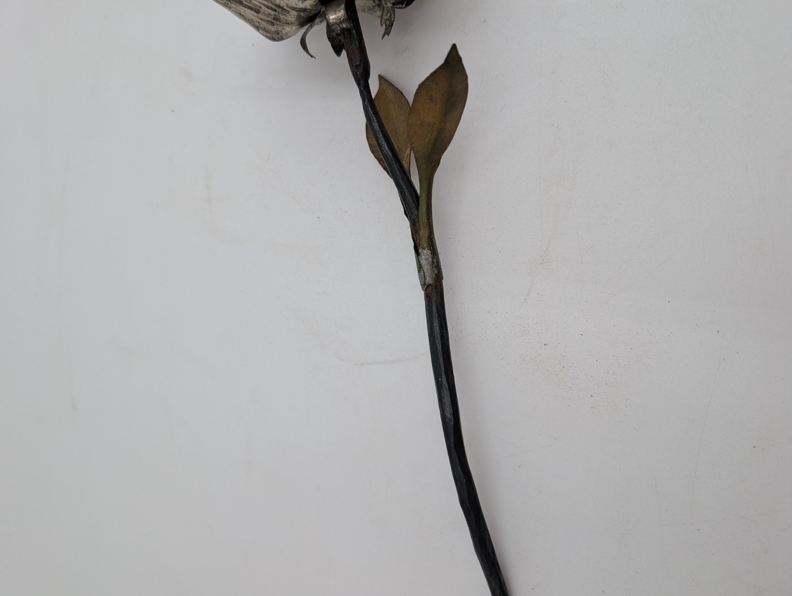 Hand Crafted Welded Metal Forever Rose 🌹