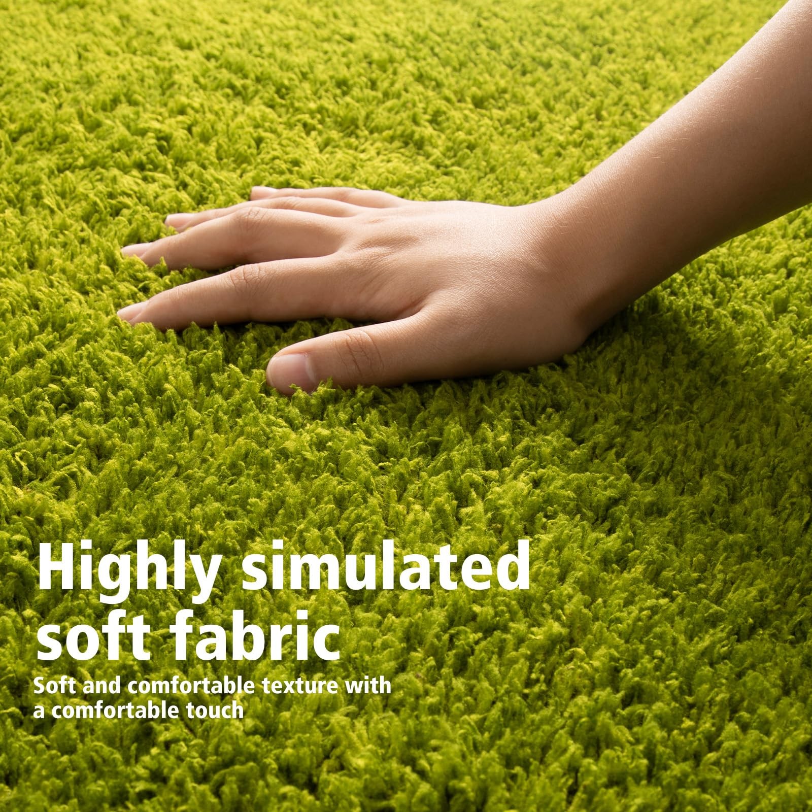 Artificial Grass Mat 4×3.3 Ft – Realistic & Soft Synthetic Turf, Fake Grass C…