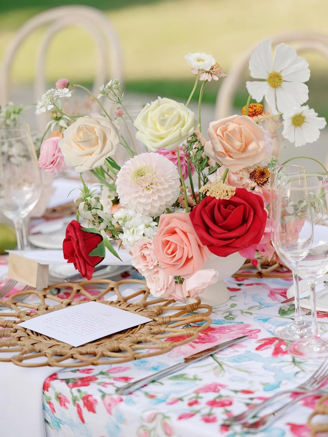 Artificial Roses for DIY Wedding Bouquet