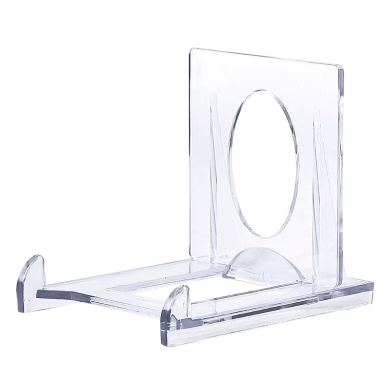 10pcs Mini Acrylic Plate Stands Multipurpose Storage Bedroom Dormitory Photo