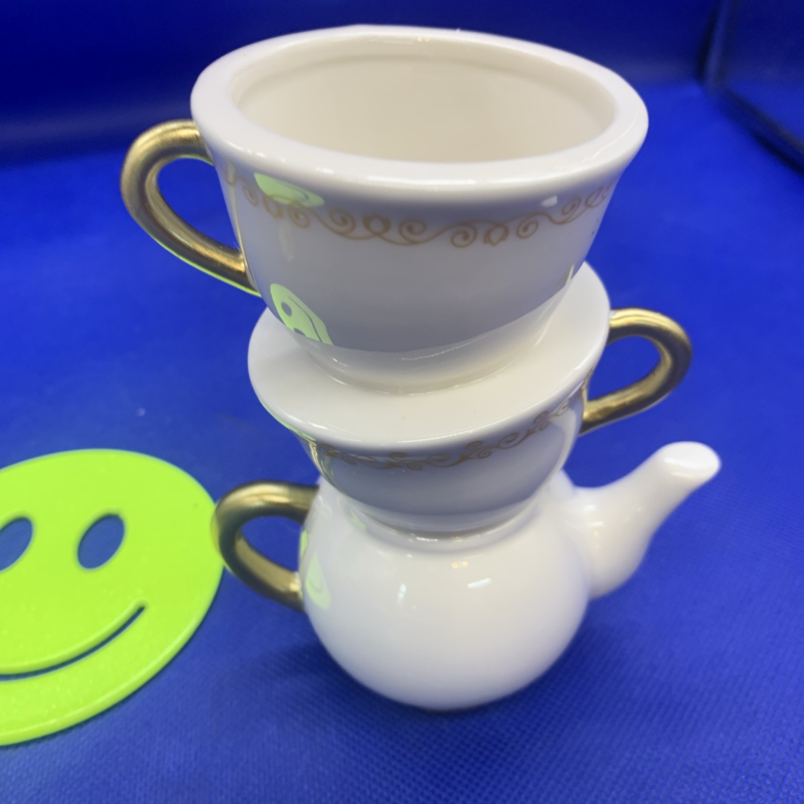 🔥 Tioncy Mini Teacup Bud Vases Antique Vintage Look 5″ Wonderland Set Of 2