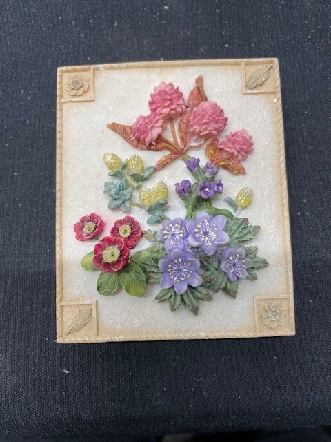 Floral Wall or Table Top Trio (Small Set)