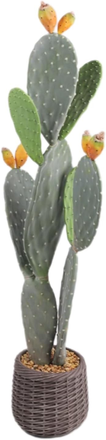 Artificial Cactus Potted Plant 42″ Tall Fake Big Cactus Plant for Indoor Outdoor