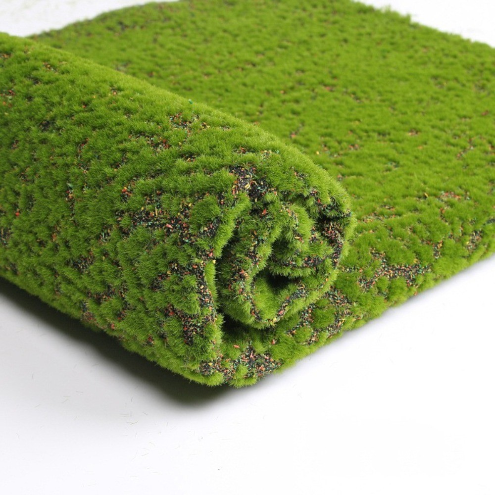 Artificial Turf DIY Grass Mat Miniature Landscape Decor Moss Lawn Background