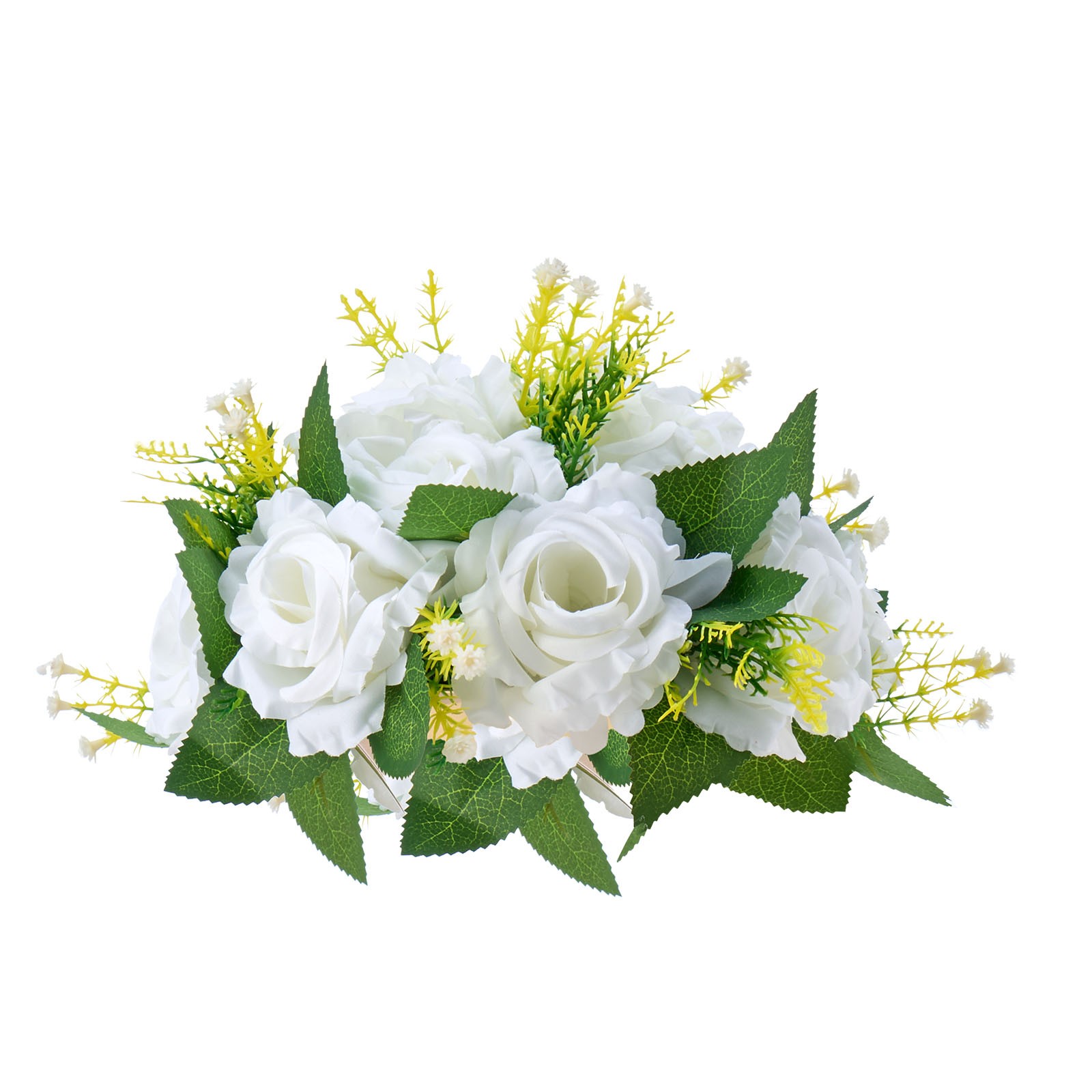 Uimoso 9.5-Inch Artificial Flower Balls for Wedding Centerpieces, Set of 10