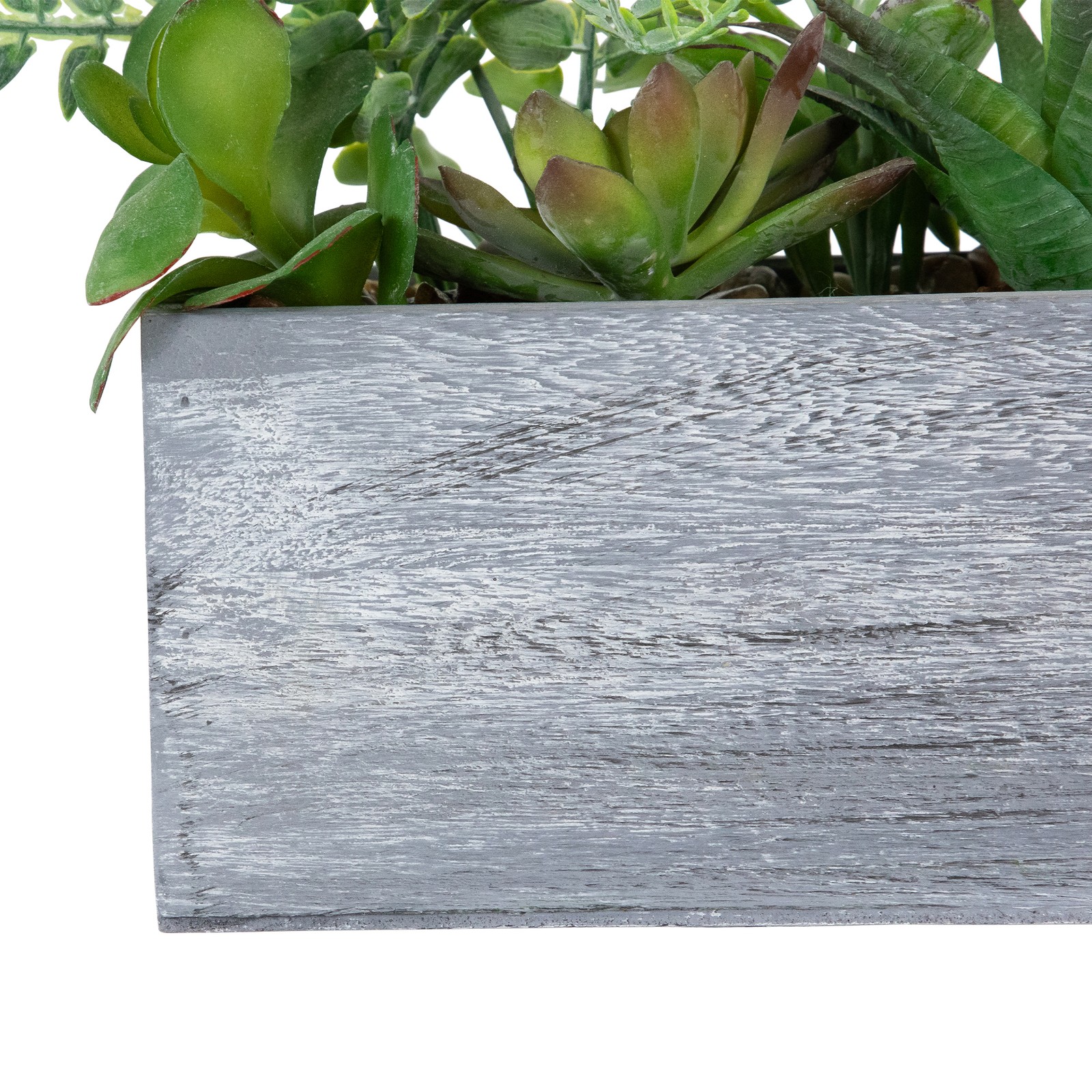 Northlight 11.75″ Artificial Mixed Succulent Plants in a Rectangular Planter
