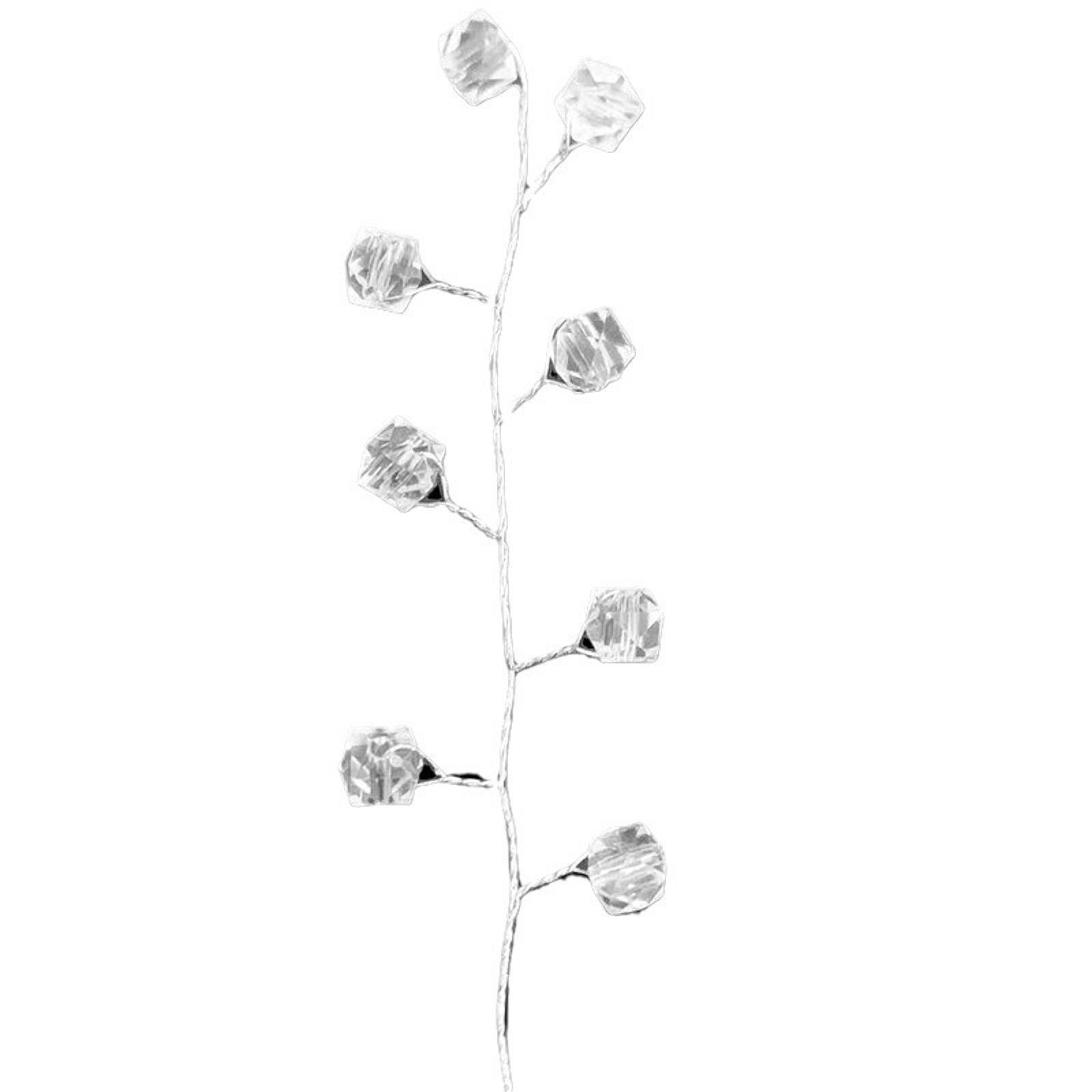 Artificial Bouquet 50 Stem Acrylic Beaded Branches for Ornament Floral