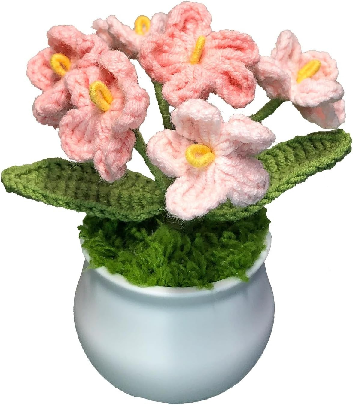 Crochet Flowers Cute Flower for Mom, Valentines Birthday Gifts for Women and …