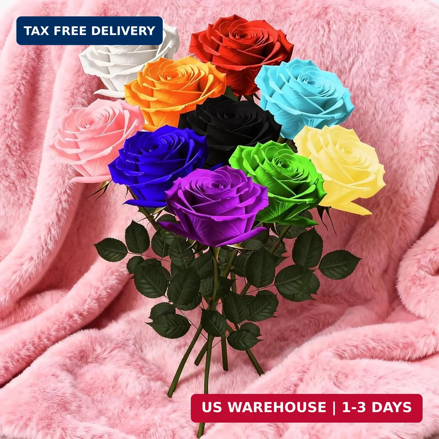 Single Forever Roses Luxury Gift for Women/Men, Birthday Gifts for Women,Flowers