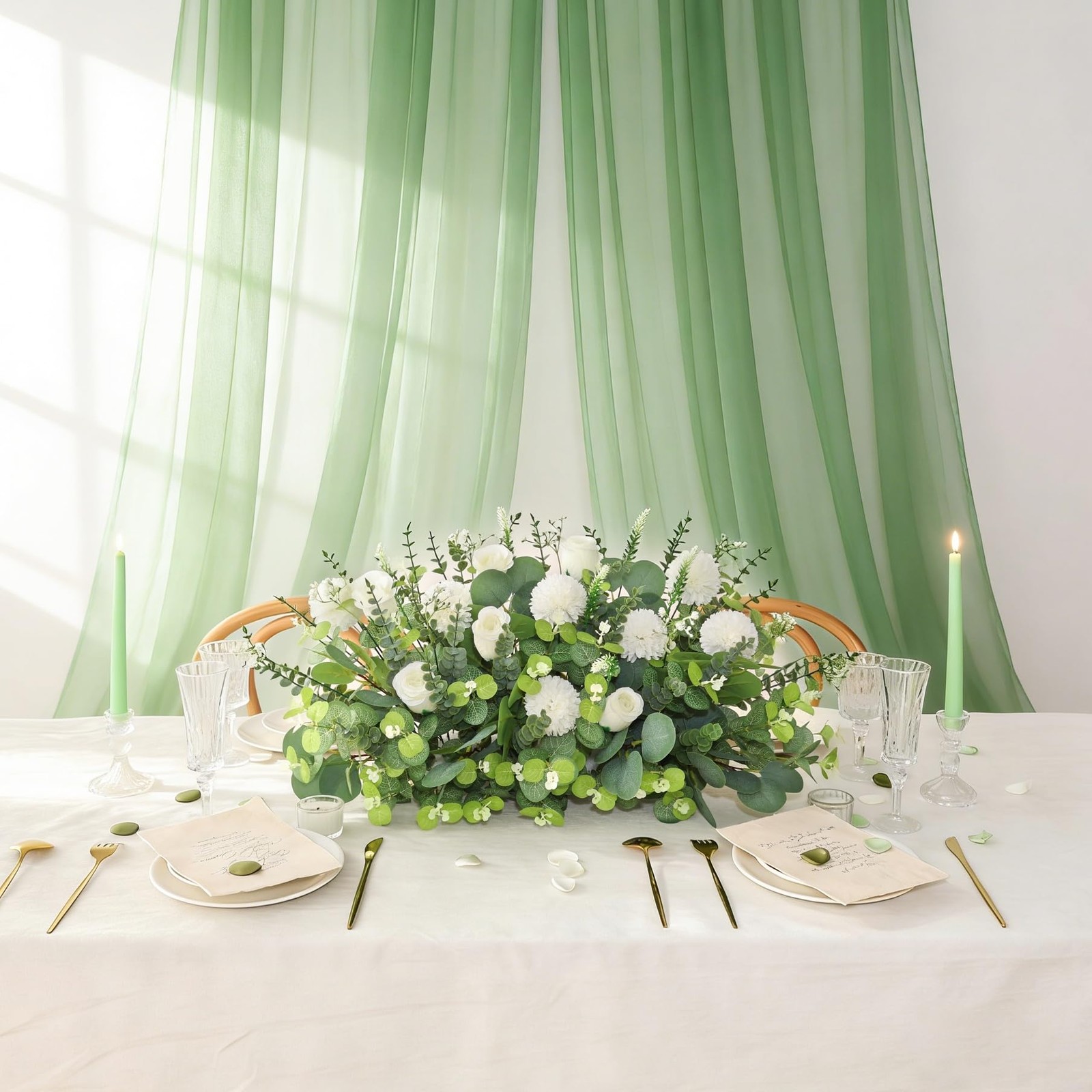 100 Pcs Artificial Mixed Eucalyptus Stems Bulk, 7 Kinds Faux Greenery Eucalyp…