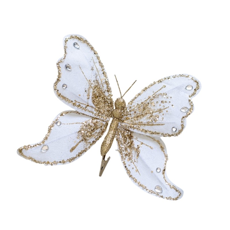 Clip On Butterflies for Home Decoration Butterfly Shape Christmas Accessories