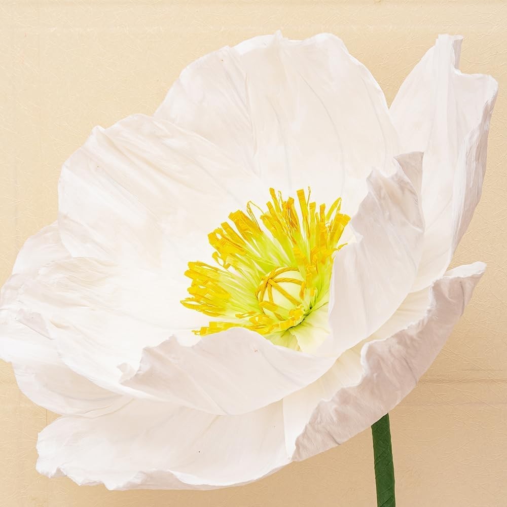 16″ 3D Paper Flower Decoration for Wall, Giant Large Handcrafted Paper Flower…