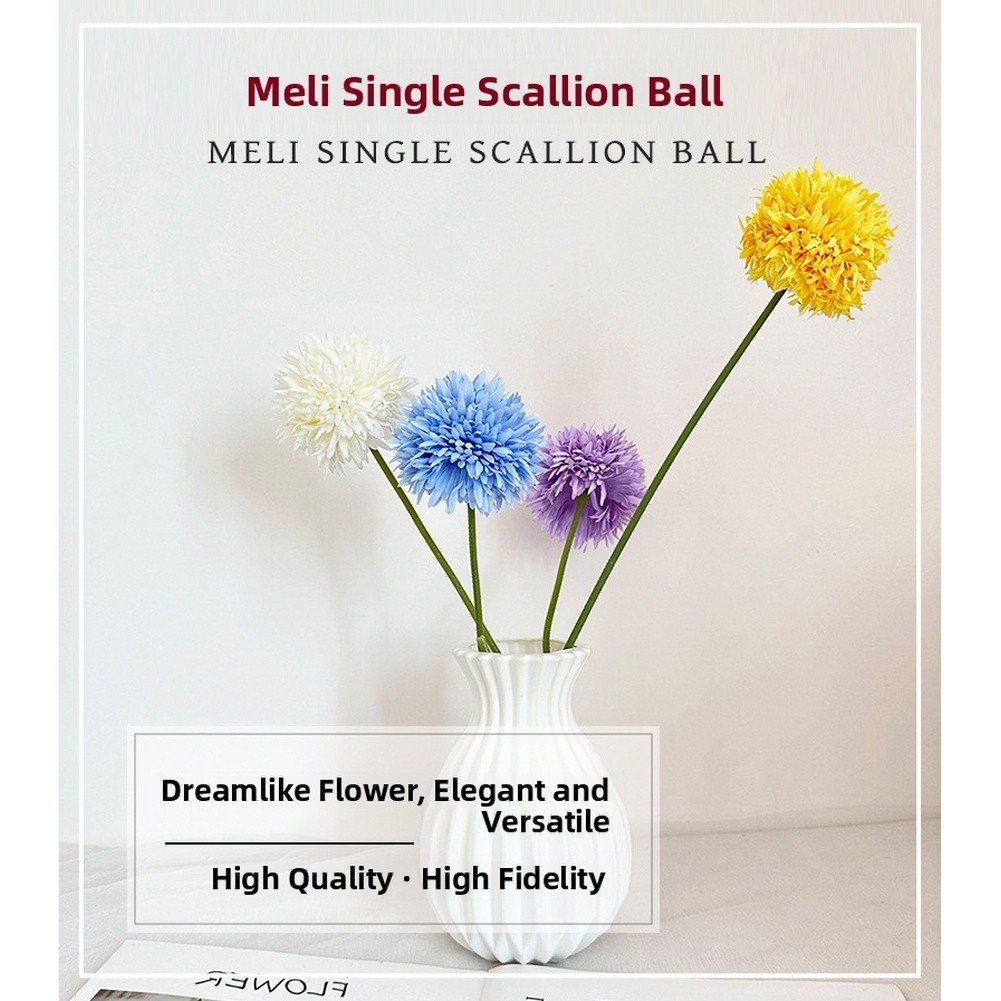 Home Office Party Artificial Peony Bouquet in Silk Fabric 45cm Realistic Design