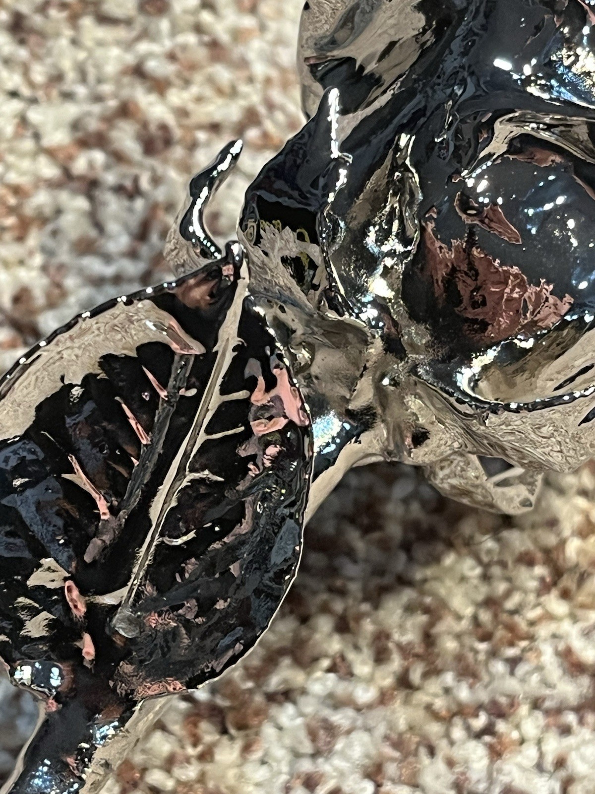 The Forever Rose Handcrafted From Real Platinum Preserved Over 65 Steps & Box