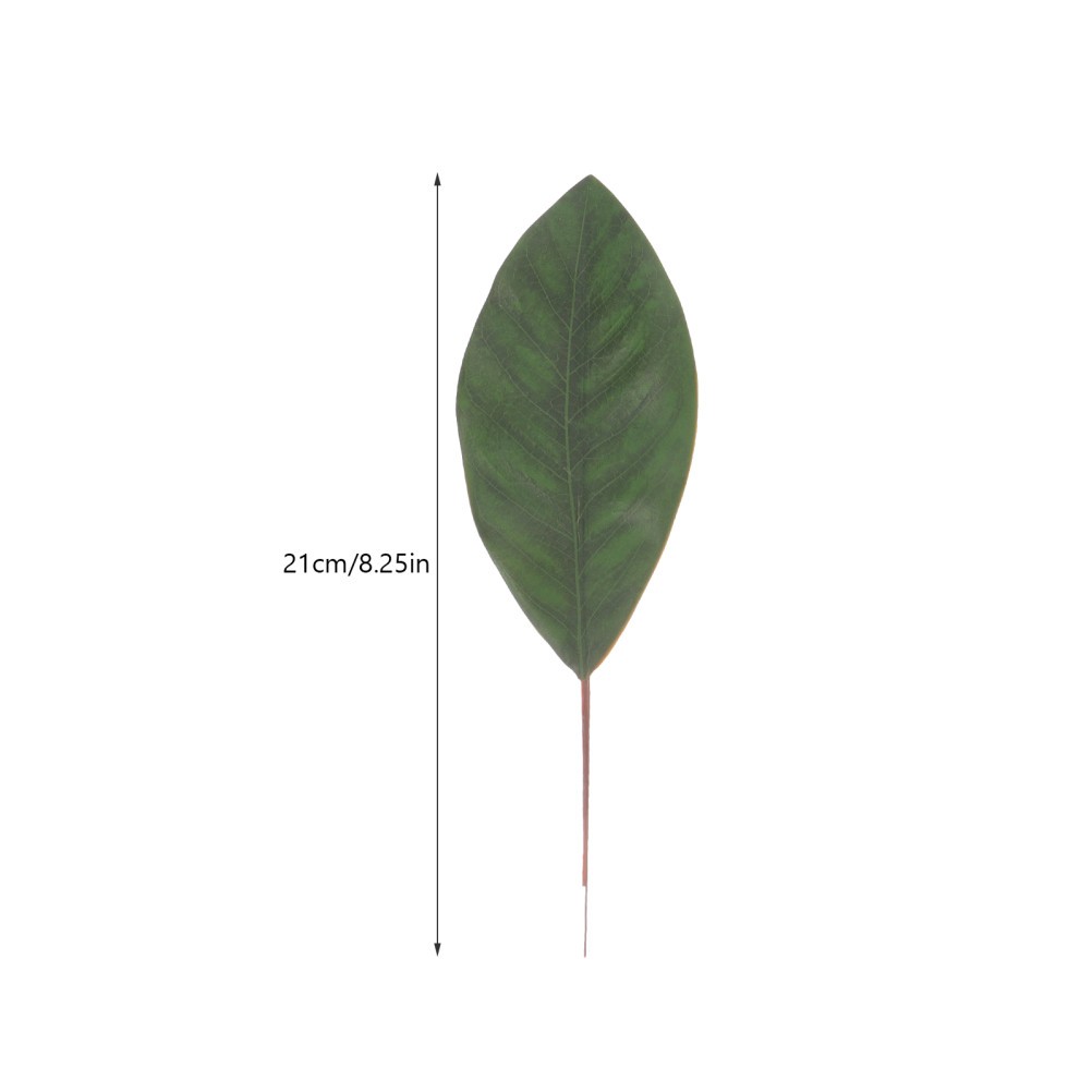 10 Pcs Cloth Green Leaves Decor Wedding Signature Floral Arrangement Prop