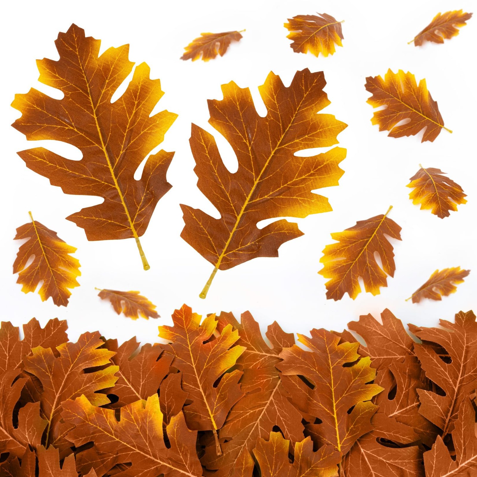 40 PCS Mixed Color Thanksgiving Fall Artificial Maple Leaves Wall Autumn Decor
