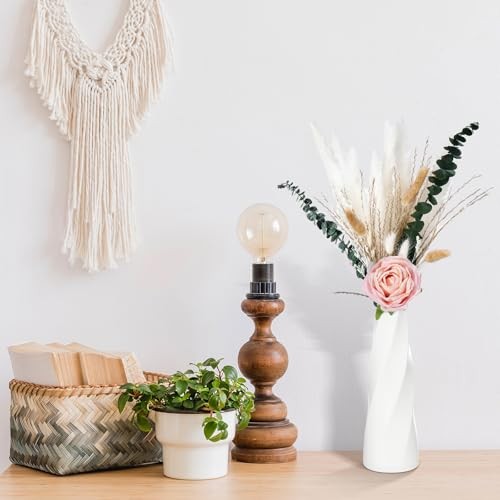 10 Set Dried Pampas Grass Centerpiece for Wedding 10 Composite Plastic Flower