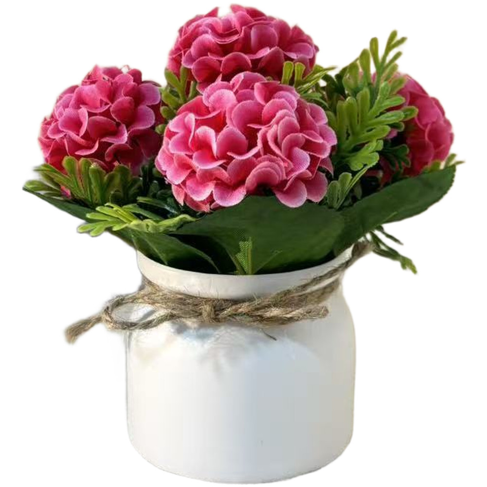 Silk Daisy Sunflower Arrangement 15cm Tall for Living Room Bedroom Study