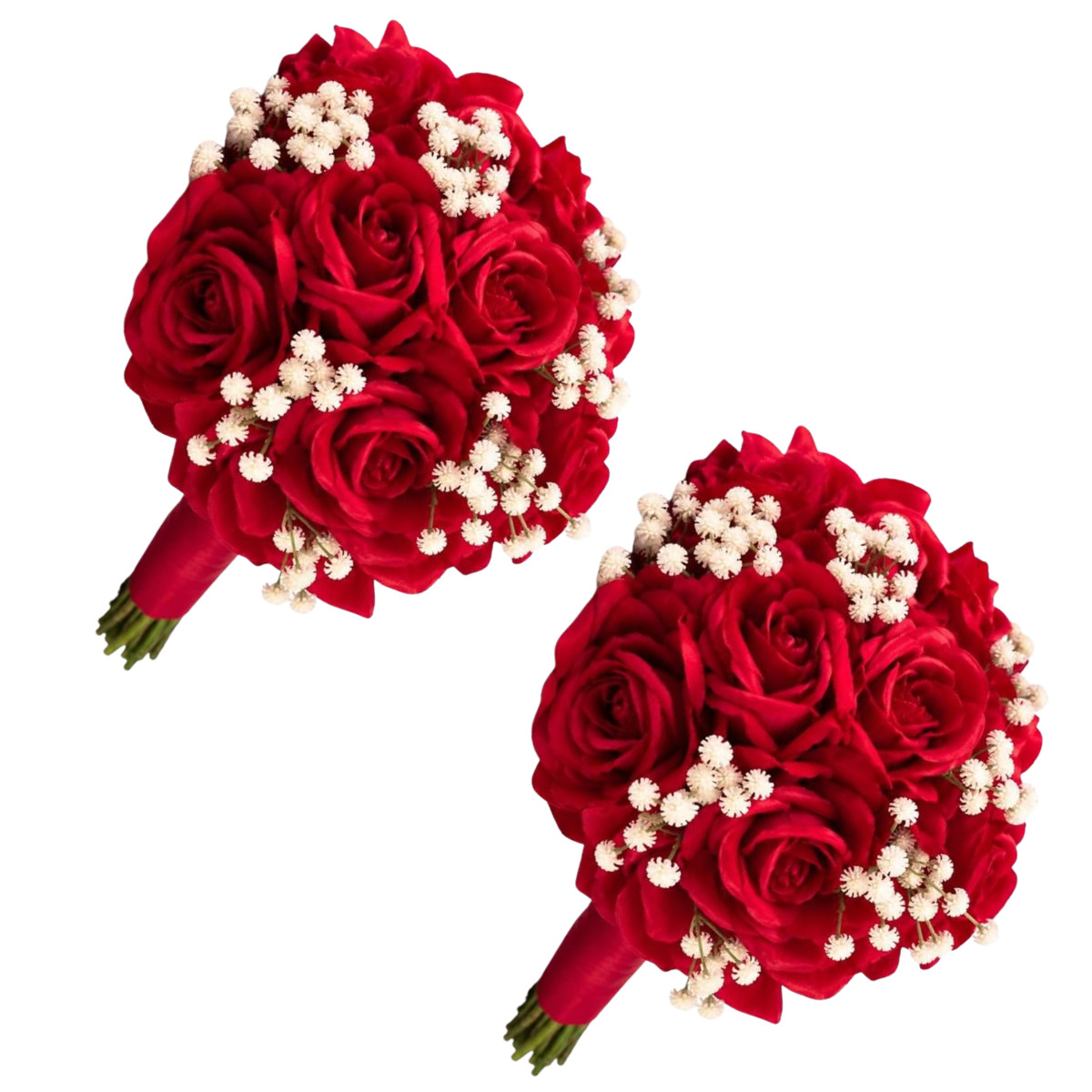 Artificial Flower Ball Centerpiece Red Rose Wedding Party Table Decor