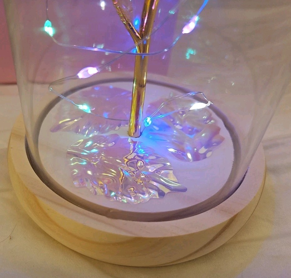 Mothers Day Rose Gift for Mom- Light Up Flowers Gifts For Women- Birthday Gift