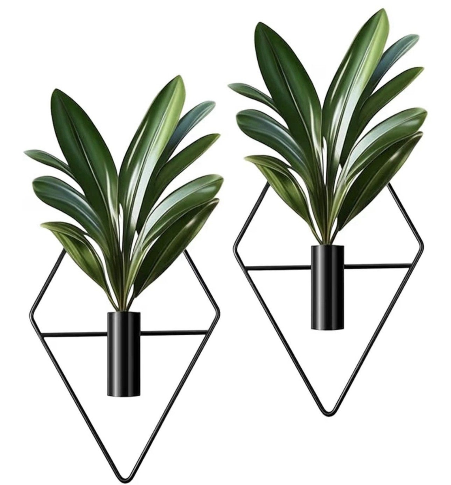 Plant Wall Decor Hanging Set Of 2 New