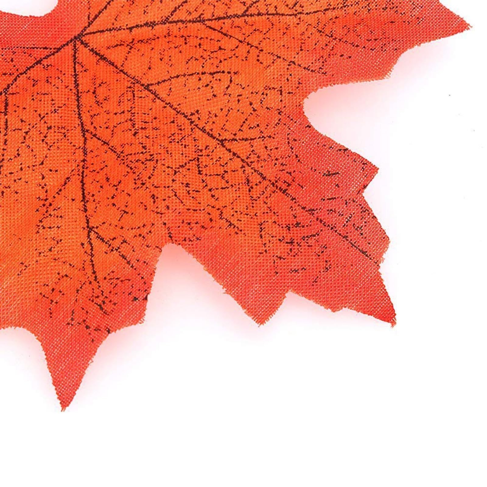 600 Pieces Artificial Maple Leaves Decorations Autumn Fall Leaves for Thanksgivi