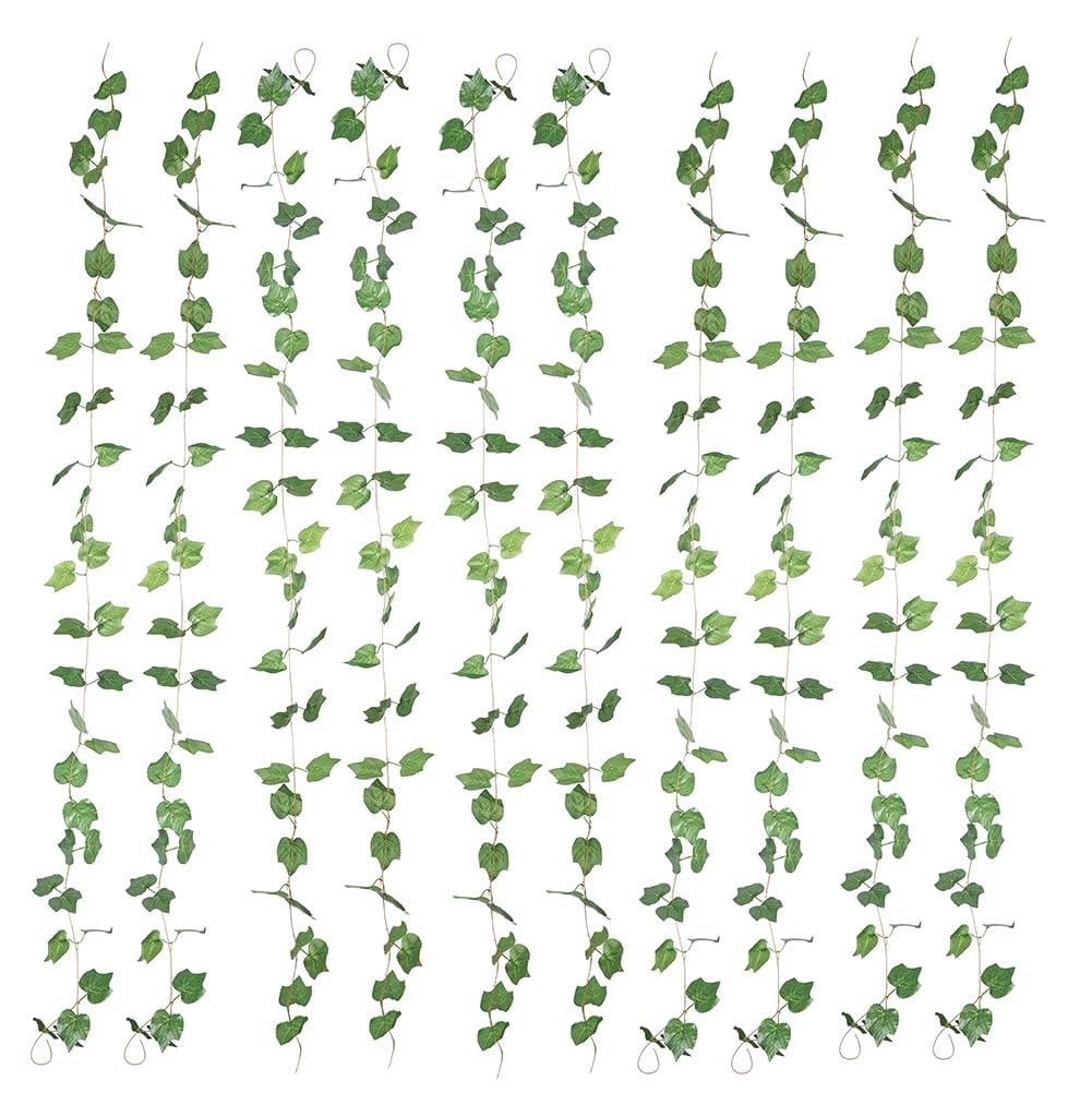 91Ft 12 Strands Autumn Artificial Grape Plant Fake Greenery Garlands Hanging …