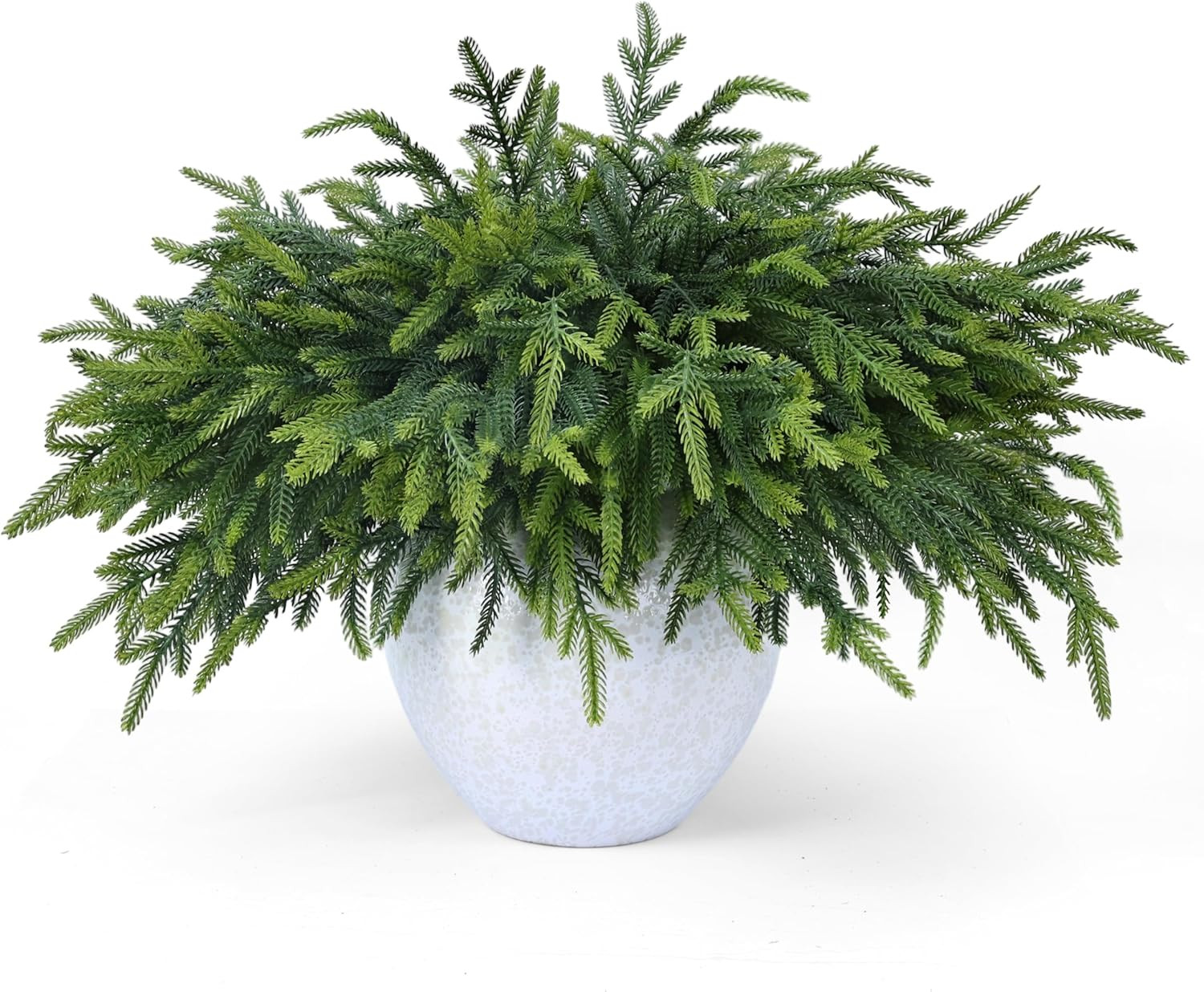 36 Pcs Artificial Green Pine Branches for DIY Christmas Decor – 18 Inch