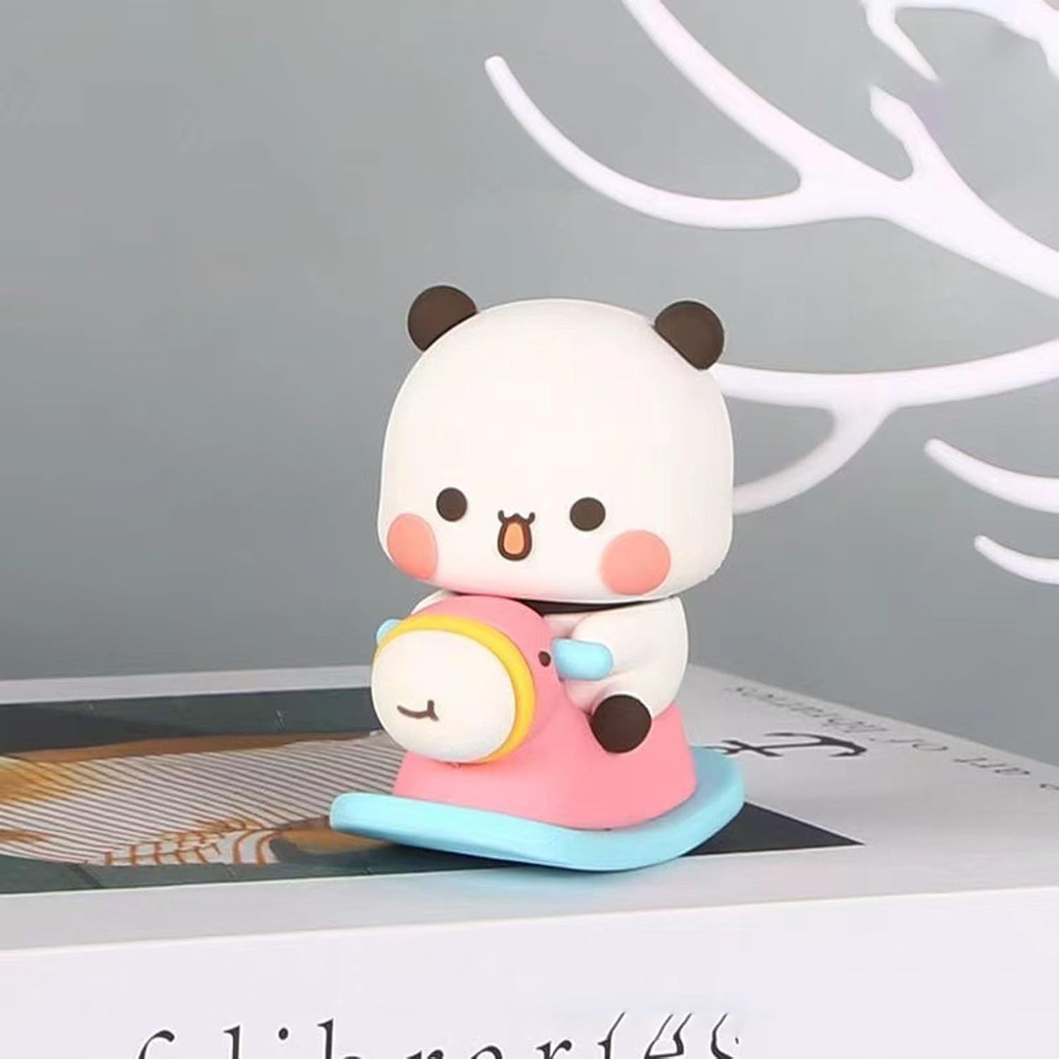 Adorable 2 PC Bubu & Dudu Bear Dashboard Decorations – Whimsical Car Ornaments