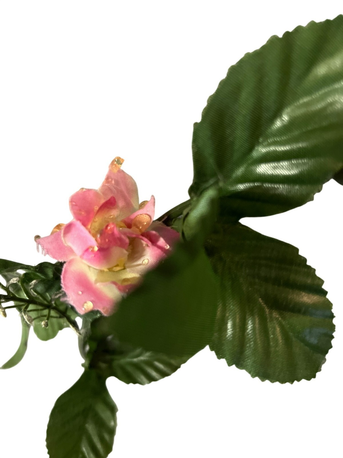 Artificial Pink Flower Garland Vine Wedding Decor Craft Used
