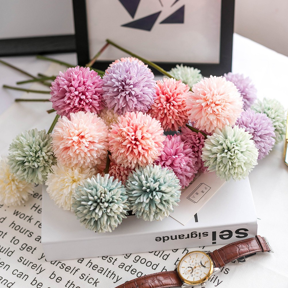 10 Pcs Simulation Flower for Centerpieces Decorative Artificial Flowers