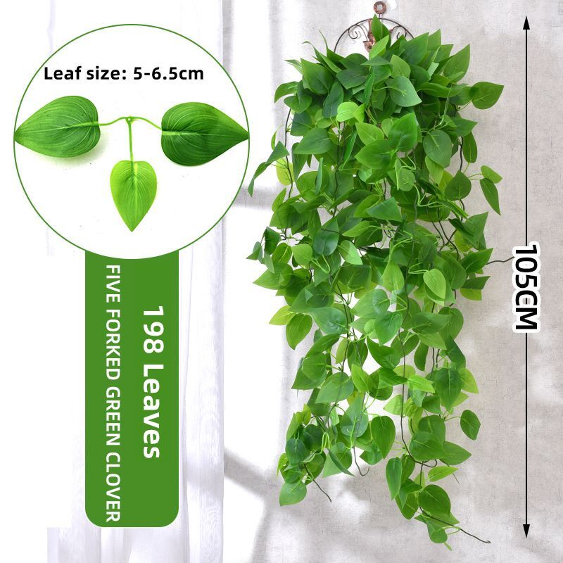 Artificial Ivy Vines Fake Leaf Garland 105cm/41.3in Plant Wall Hanging Decor NEW