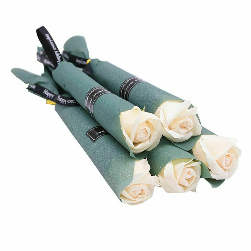 5pcs Soap Rose Artificial Flower Girl Friend Valentine’s Day Gift Anniversary